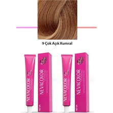 Die Grup 2 Li Set Premium 9 Çok Açık Kumral - Kalıcı Krem Saç Boyası 2 x 50 G Tüp