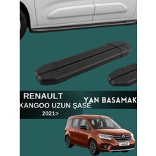 Yerli Renault Kangoo 2021 Model ve Üzeri Uzun Şase Uyumluaraç Yan Basamak