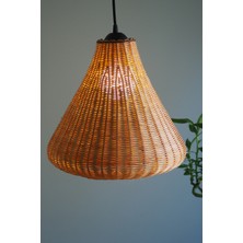 Rattam Doğal Rattan Sarkıt Kapalı Avize: Bumblebee