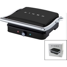 Die Grup Siyah Izgara ve Tost Makinesi Ayarlanabilir Isı 180 Derece Açılabilir Üst Gövde SSM-2571 (5