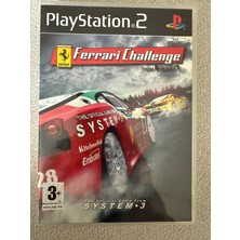EA Ps2 Ferrarı Challenge Orjinal Oyun Kitapçık Var 10/7 Disk Kondüsyonu