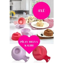 Die Grup Pratik Pilav ve Tatlı Kalıbı 4 Adet Pilav ve Tatlı Şekillendirici