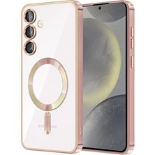 Ergün Collection  Galaxy S23 Kılıf Kross Magneticsafe Kapak - Rose