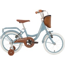 Bisan Sorrento-S Kız Çocuk Bisikleti 26CM 16 Jant Bebe Mavi Silver