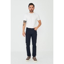White Stone Lacivert Erkek Günlük Kot Pantolon