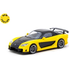 Tarmac Works Tarmac Mazda Rx-7 Veilside Fortune 7 1:64 Model Araç - Sarı