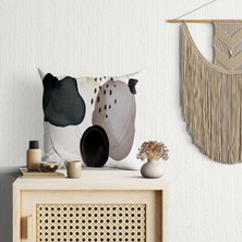Abat Home Dekoratif, Modern Dijital Baskılı Süet Kırlent Kılıfı (Koltuk Yastık Kılıfı)  40 x 40