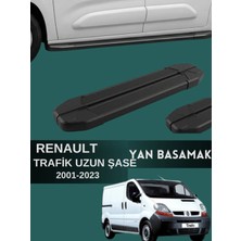 Yerli Renault Trafik 2001-2023 Model Uyumlu Uzun Şase Araç Yan Basamak