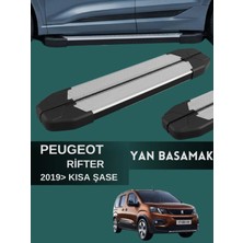 Yerli Peugeot Rifter 2019 Model ve Üzeri Kısa Şase Uyumlu Araç Yan Basamak