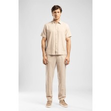 Lee Cooper Wares Erkek Relaxed %100 Pamuk Pantolon Beyaz