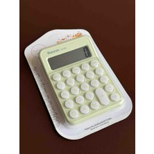 Sfenks. Runzon RZ.836 Pastel Renkli Daktilo Tuşlu Tasarım Hesap Makinesi - 8 Haneli