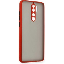 Ergün Collection   Note 8 Pro Kılıf Montreal  Kapak - Kırmızı