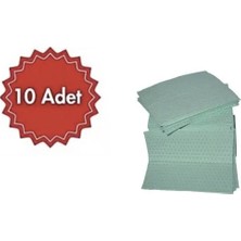 10 Adet Kimyasal Emici Ped Yeşil 40X50CM 0,75LT  Starline NC-4050-200