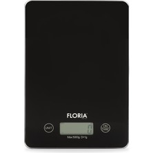 Zilan ZLN1686 Dijital Mutfak Tartısı Hassas Ölçüm LCD Ekran 5 kg Kapasiteli Siyah