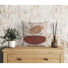 Abat Home Dekoratif, Modern Dijital Baskılı Süet Kırlent Kılıfı (Koltuk Yastık Kılıfı)  40 x 40
