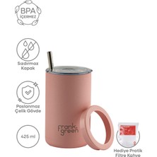 Espressolab Frank Green Pembe Pipetli Termos 425 ml NO:127