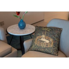 Abat Home Dekoratif, Modern Dijital Baskılı Süet Kırlent Kılıfı (Koltuk Yastık Kılıfı)  40 x 40