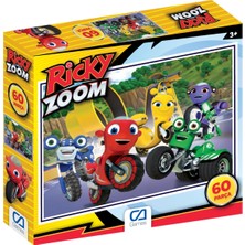 Ca Games Ricky Zoom - Parkurda Lisanslı 60 Parça 34X24CM Çocuk Puzzle Yapboz Serisi (CA5118)