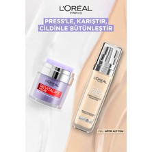 L'Oréal Paris L'oreal Paris Revitalift Filler Pressed Jar Nemlendirici Krem + True Match Bakım Yapan Fondöten 1.5n Nötr Alt Ton