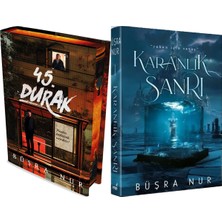 İndigo Kitap 45. Durak Ciltli ve Karanlık Sanrı Ciltli (Büşra Nur) 2li Set