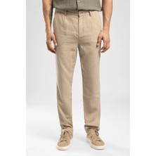 Lee Cooper Zarse 2 Erkek Regular Tapered Fit Pantolon Beyaz