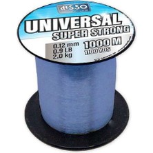 Asso Universal 1000mt Monofilament Misina Mavi  0.40 MM