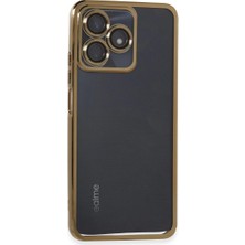 Ergün Collection Realme C53 Kılıf  Lensli  - Gold