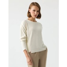 Unique Örgü Detaylı Yarım Balıkçı Triko