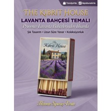 House The Kibrit Lavanta Bahçesi Temalı Koleksiyonluk Kibrit Kutusu - Provence Ilhamlı
