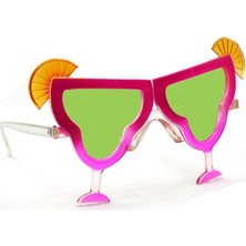 Die Grup Margarita Parti Gözlüğü Pembe Renk 16X8 cm (5501)