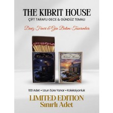 House The Kibrit Alacakaranlık Deniz Feneri Çift Taraflı Gece ve Gündüz Tasarımlı Limited Ed. Kibrit