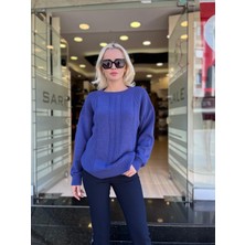 Unique Arkası Dekolte Detaylı Triko