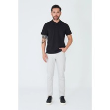 White Stone Açık Gri Erkek Gabardin Spor Pantolon