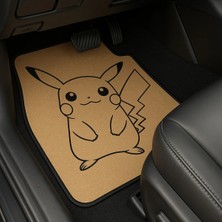 (60 Adet) Pikachu Kağıt Paspas 40*50 Ebadında Oto Kraft Kağıt