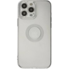 Ergün Collection Iphone 14 Pro Max Kılıf Santa Lens  - Şeffaf