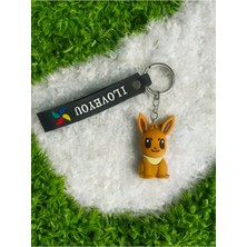 Eevee Silikon Anahtarlıkk