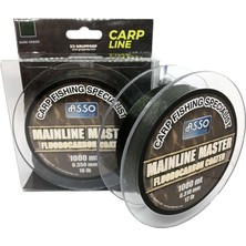 Asso Mainline Master Carp FC COATED 1000mt Carp Line Dark Green  0.35 MM