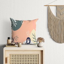 Abat Home Dekoratif, Modern Dijital Baskılı Süet Kırlent Kılıfı (Koltuk Yastık Kılıfı)  40 x 40