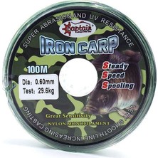 Captain İron Carp 100mt Monofilament Misina Kamuflaj  0.60 MM