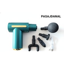 PremiumPort Mini Şarjlı 4 Başlıklı Taşınabilir Deri Doku Kas Gevşetici
