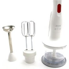 Die Grup Blender Seti  Doğrayıcı - Mikser - Blender  600ML Hazne  350W SHB-3182 (5501)