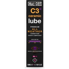 Muc-Off C3 Ceramic Allweather Bisiklet Zincir Yağı Seramik 50ML