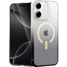 Ergün Collection  Iphone 11 Pummel Shiny Magsafe Kapak - Siyah