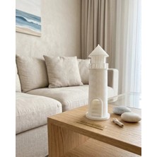 Serac Collection 3D Deniz Feneri Dekoratif Obje Modern Ev ve Ofis Aksesuarı - SA002G-6ERDS4
