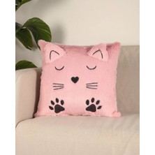 Chirpy Sevimli Kedi Figürlü Peluş Kırlent