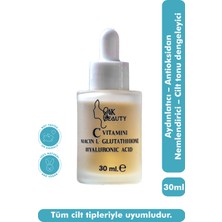 4K Beauty Vitamin C, Niacinamide, Glutatione, Hyaluronic Acid Serum