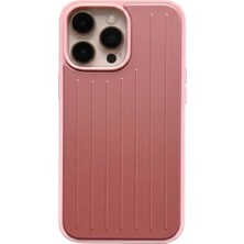 Iphone 16 Pro Uyumlu Çizgili Valiz Desenli Premium Kılıf