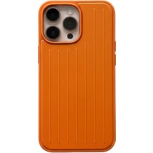 Iphone 16 Pro Max Uyumlu - Rimowa Premium Valiz Desenli Magsafeli Telefon Kılıfı – Güçlü Koruma