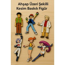 Pokemon Özel Kesim 6 Kişiden Oluşan Özel Karekterler Serisi