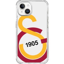 x Dekomus Lisanslı Galatasaray Iphone 15 Büyük Logo Sarı Kırmızı Şeffaf Telefon Kılıfı "dekomus Cep Defteri Hediyeli"